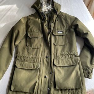 Penfield Military Green Field/Rain Jacket